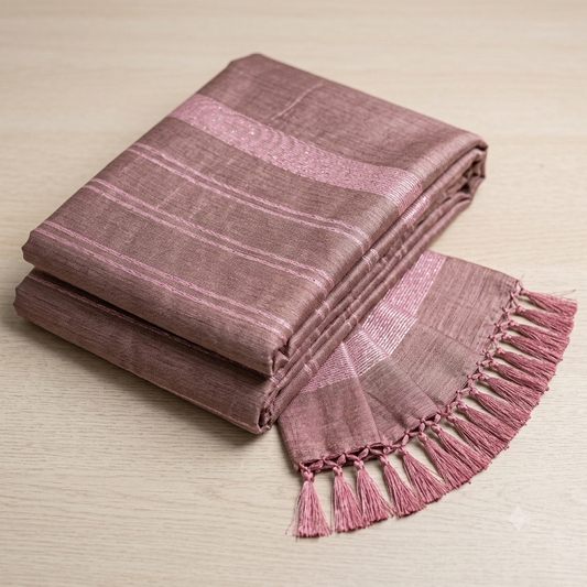 Purple Soft Silk Saree