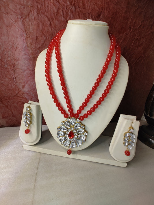 Ruby Azra Jewellery Set